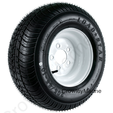 205/65-10"; 5-Hole Solid Rim; Load Range E
