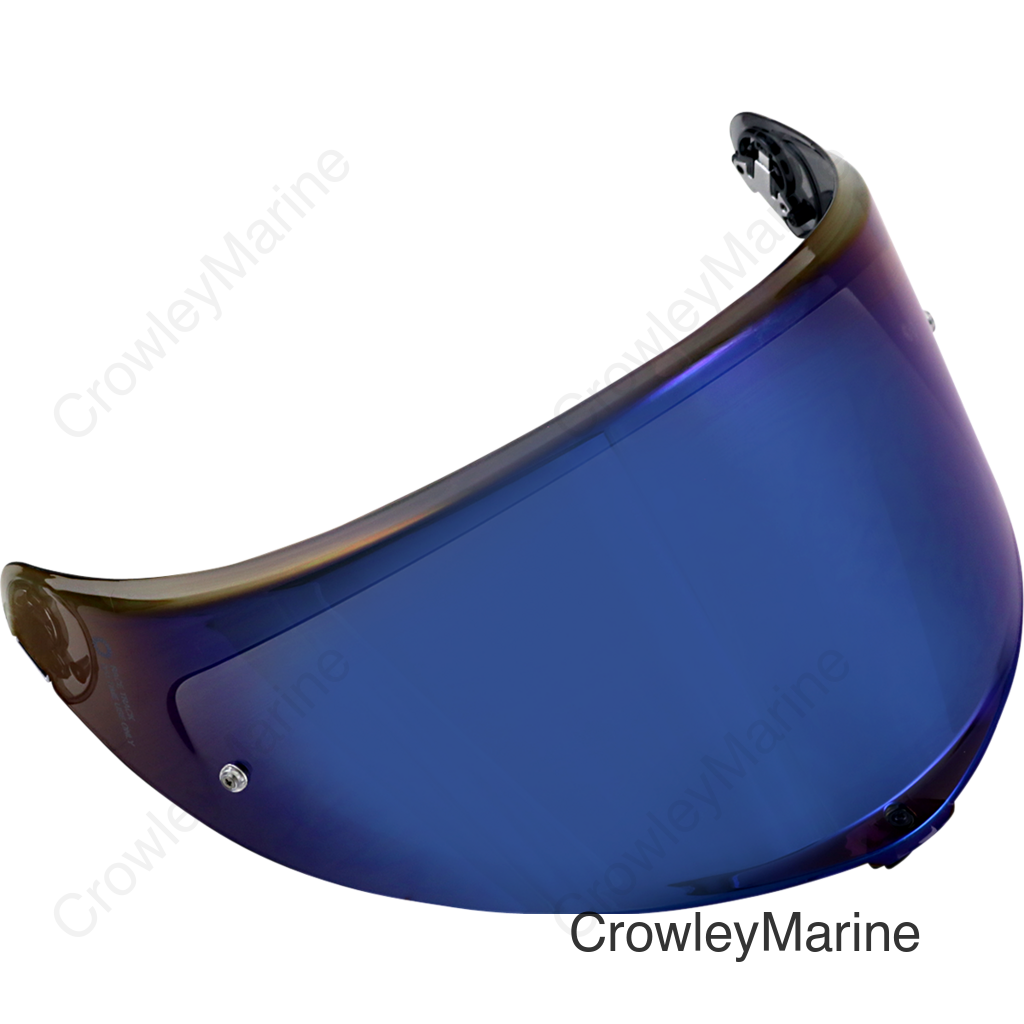 K6 Shield - Pinlock® 120 MaxVision Prepared - Iridium Blue