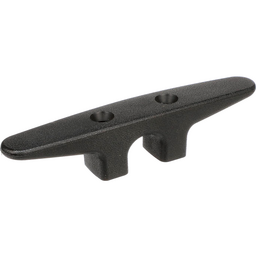 Seachoice Plastic Open Base 6 In. Boat Dock and Anchor Line Cleat w/ Black Finish thumbnail-1