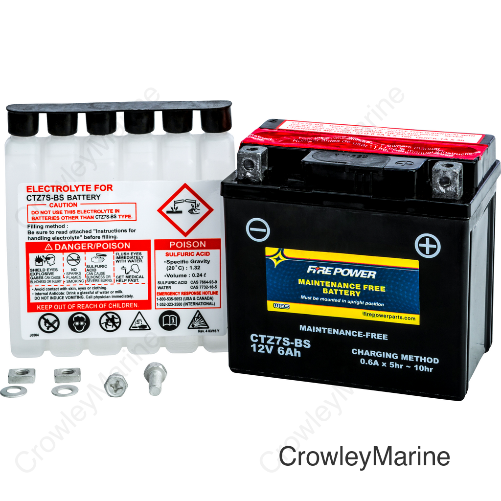BATTERY CTZ7S-BS MAINTENANCE FREE