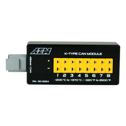 AEM 8 Channel K-Type Thermocouple EGT CAN Module thumbnail-2