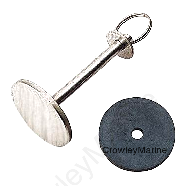 Sea-Dog 2218401 Stainless Hatch Cover Pull w/o Rubber Gasket