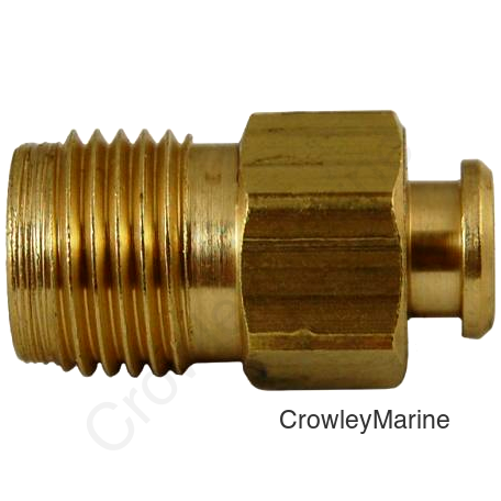 1/4' INVERTED PLUG- BRASS