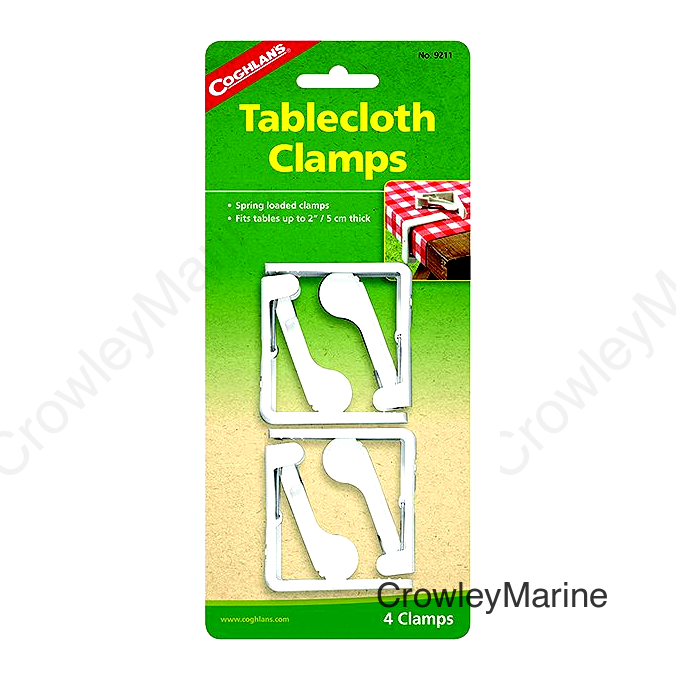Plastic Tablecloth Clamps, 4/pk.