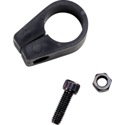 Frame Clamp - Black - 1-1/8"