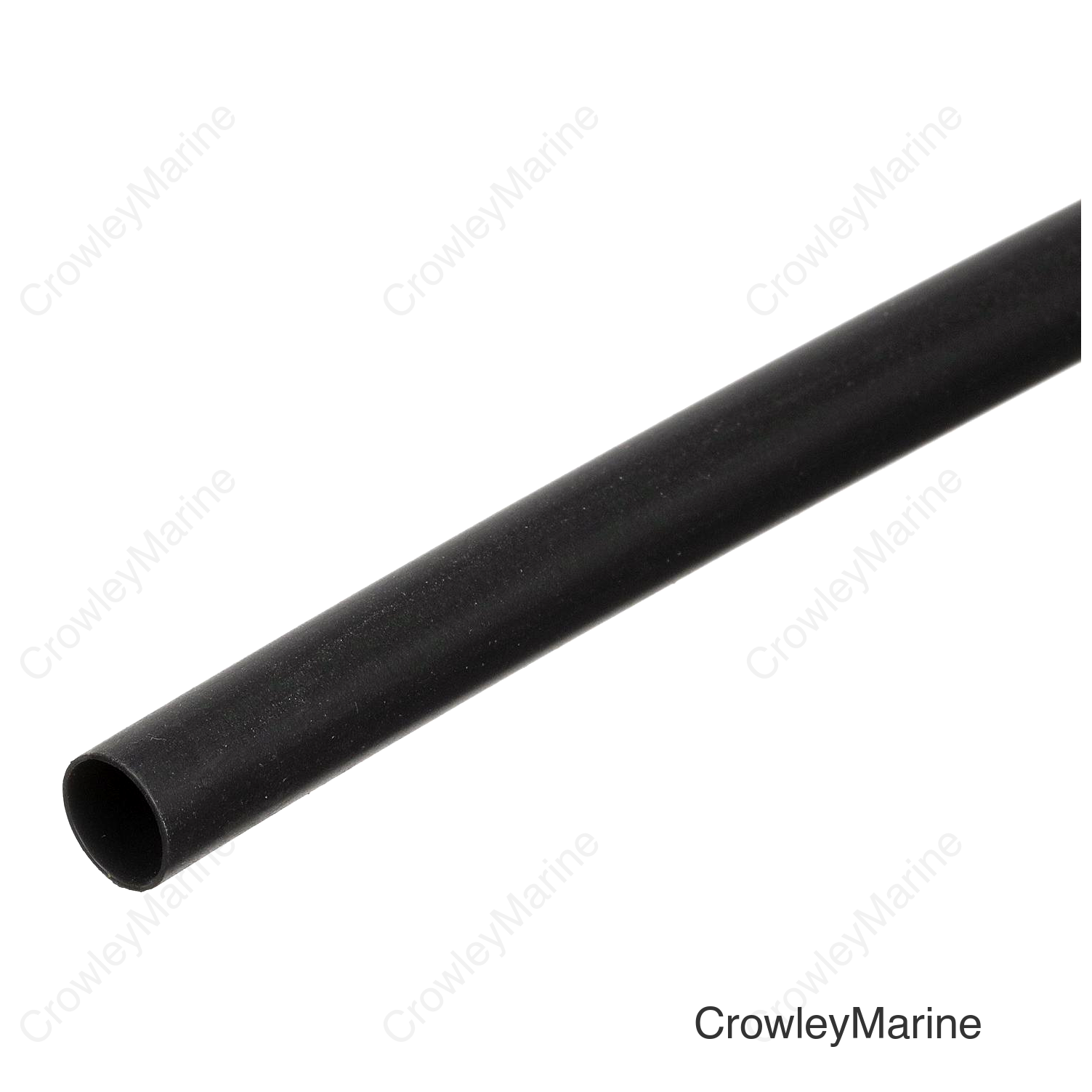 Seachoice Heat Shrink Tubing With Sealant, 48 In., Marine Grade, - 55-110°C Operating Temperature, Black, 1/4 In. X 48 In.