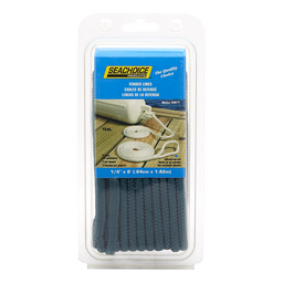 Seachoice Braided Bumper Fender Line, 1/4 in. X 6 Ft., Teal Green thumbnail-2