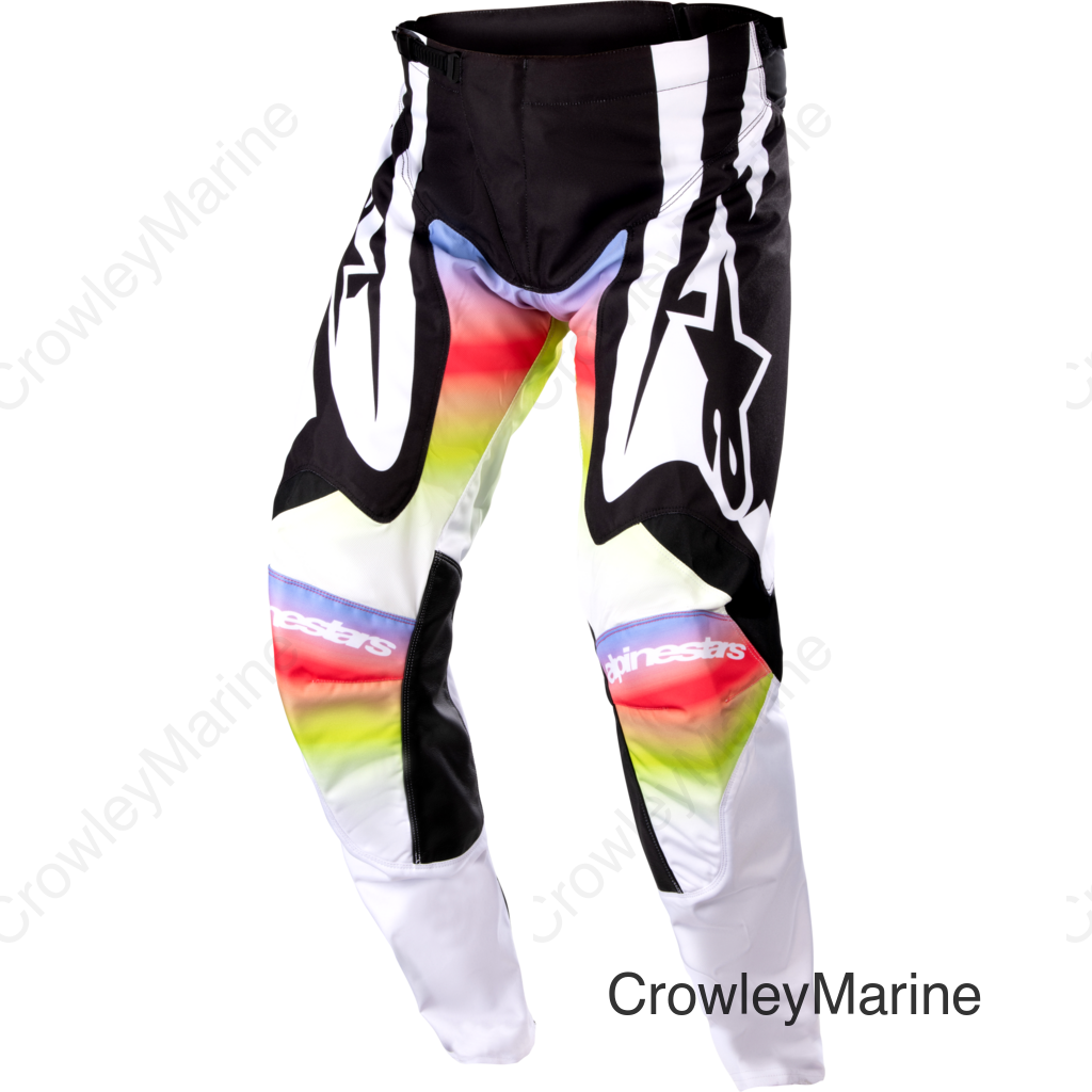 RACER SEMI PANTS BLACK/MULTI COLOR 28