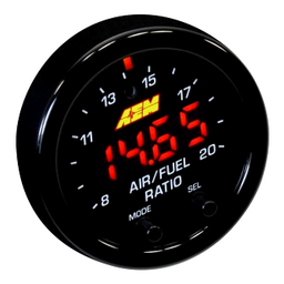 AEM X-Series OBDII Wideband UEGO AFR Sensor Controller Gauge thumbnail-0