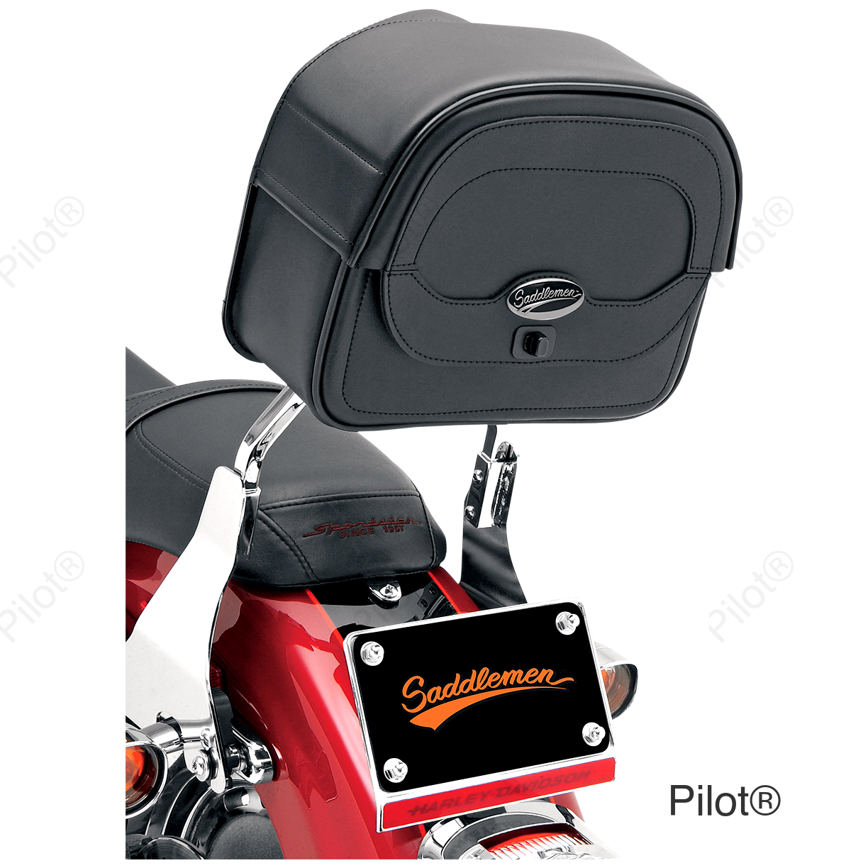 Large Cruis'n™ Sissy Bar Bag - Black