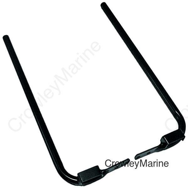 BLACK SADDLEBAG SUPPORT KIT FLH/FLT MODELS 85-08