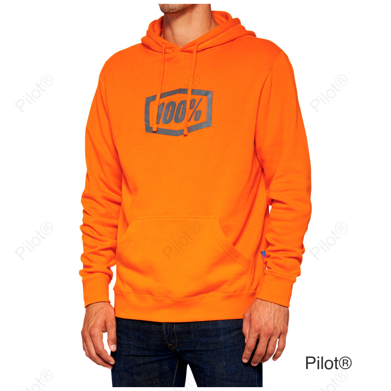 Hoodie Icon - Orange - XL