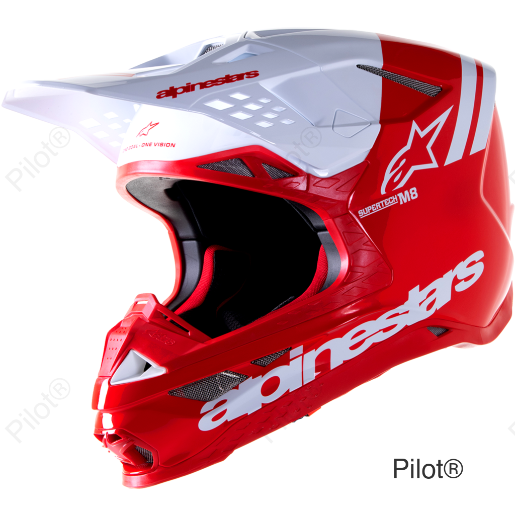 Supertech M8 Helmet - Radium 2 - MIPS® - Gloss Red/White - 2XL