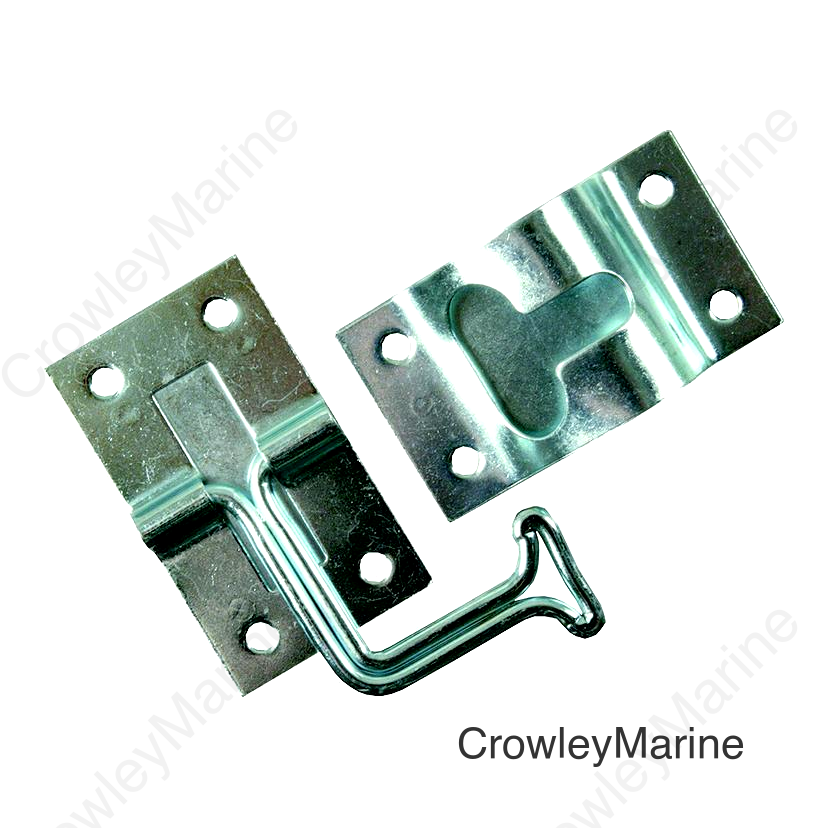 JR Products 90° T-Style Door Holder, Metal