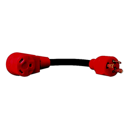 Valterra Dogbone Style Mighty Cord 12" Adaptor Cord for RV Generator thumbnail-0