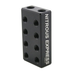 Nitrous Express 2 Inlet 16 Outlet Nitrous/Fuel Distribution Block thumbnail-2