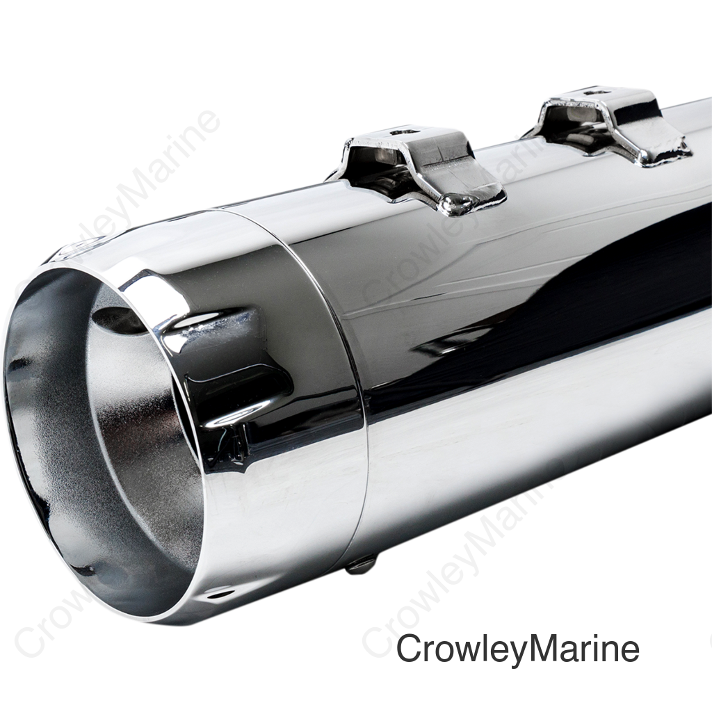 4-1/2" MK45 Performance Mufflers - Chrome Thruster