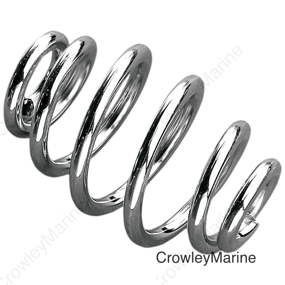 3" CHROME SEAT SPRING