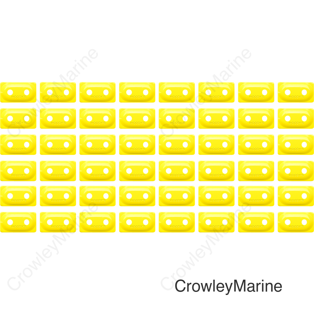 Support Plates - Hi Vis - 48 Pack