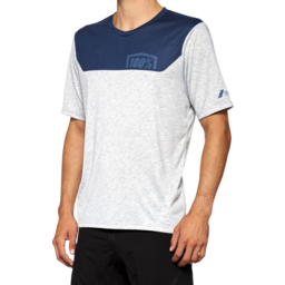 Airmatic Jersey - Short-Sleeve - Gray/Midnight - Large thumbnail-1