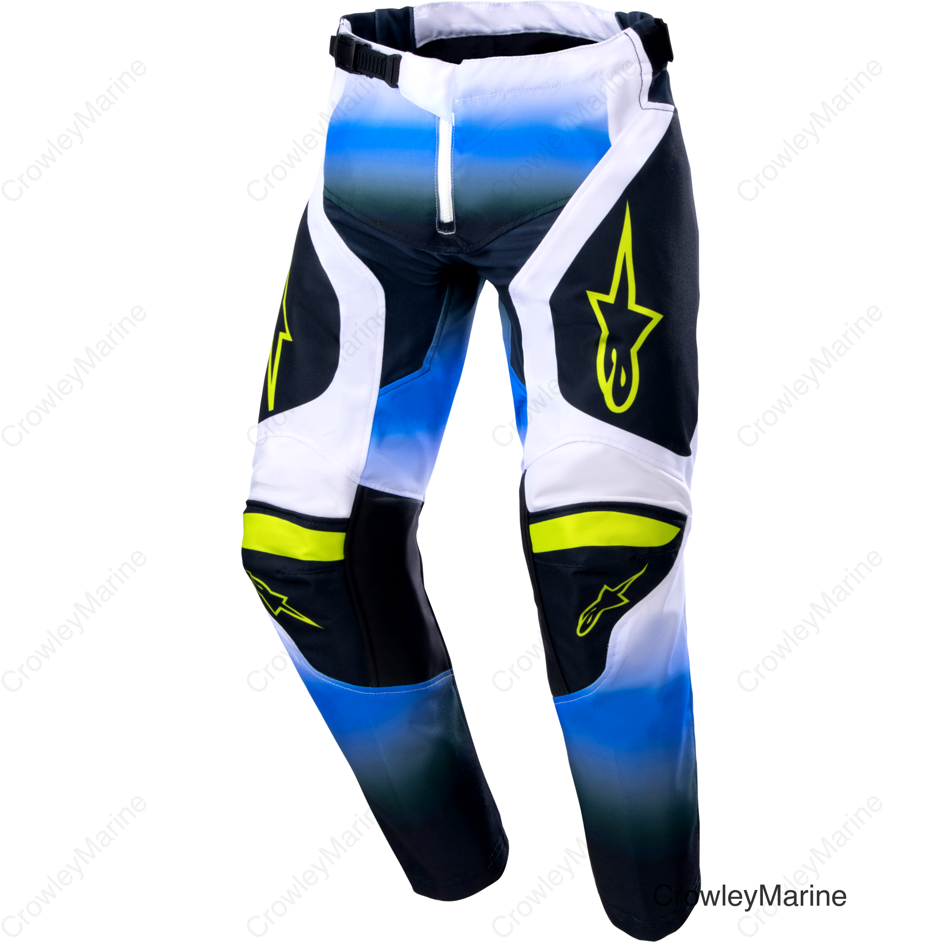 KIDS RACER PUSH PANTS NIGHTLIFE BLUE/WHITE 20