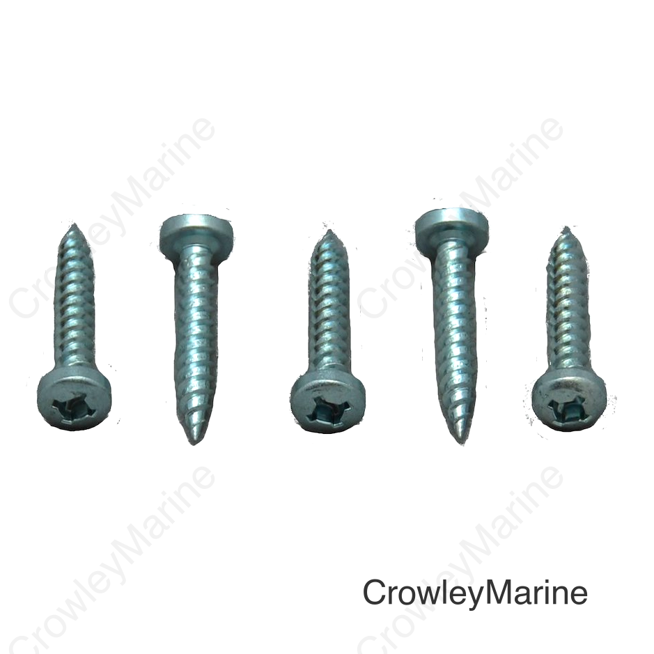 AP Products 012PSQ508X1 Pan Head Square Recess Screw, 8 x 1, Zinc, 50/pk