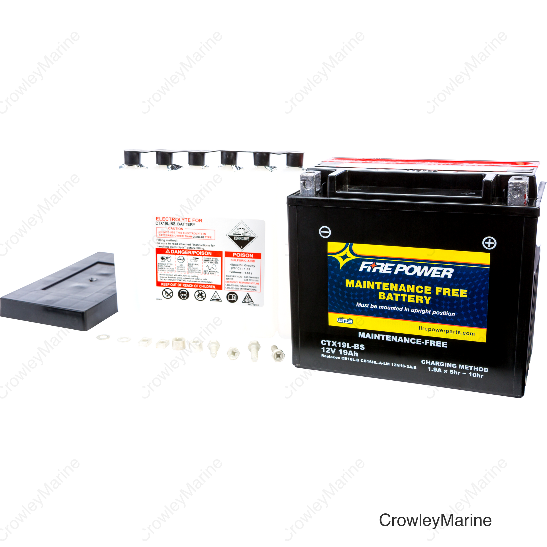BATTERY CTX19L-BS MAINTENANCE FREE