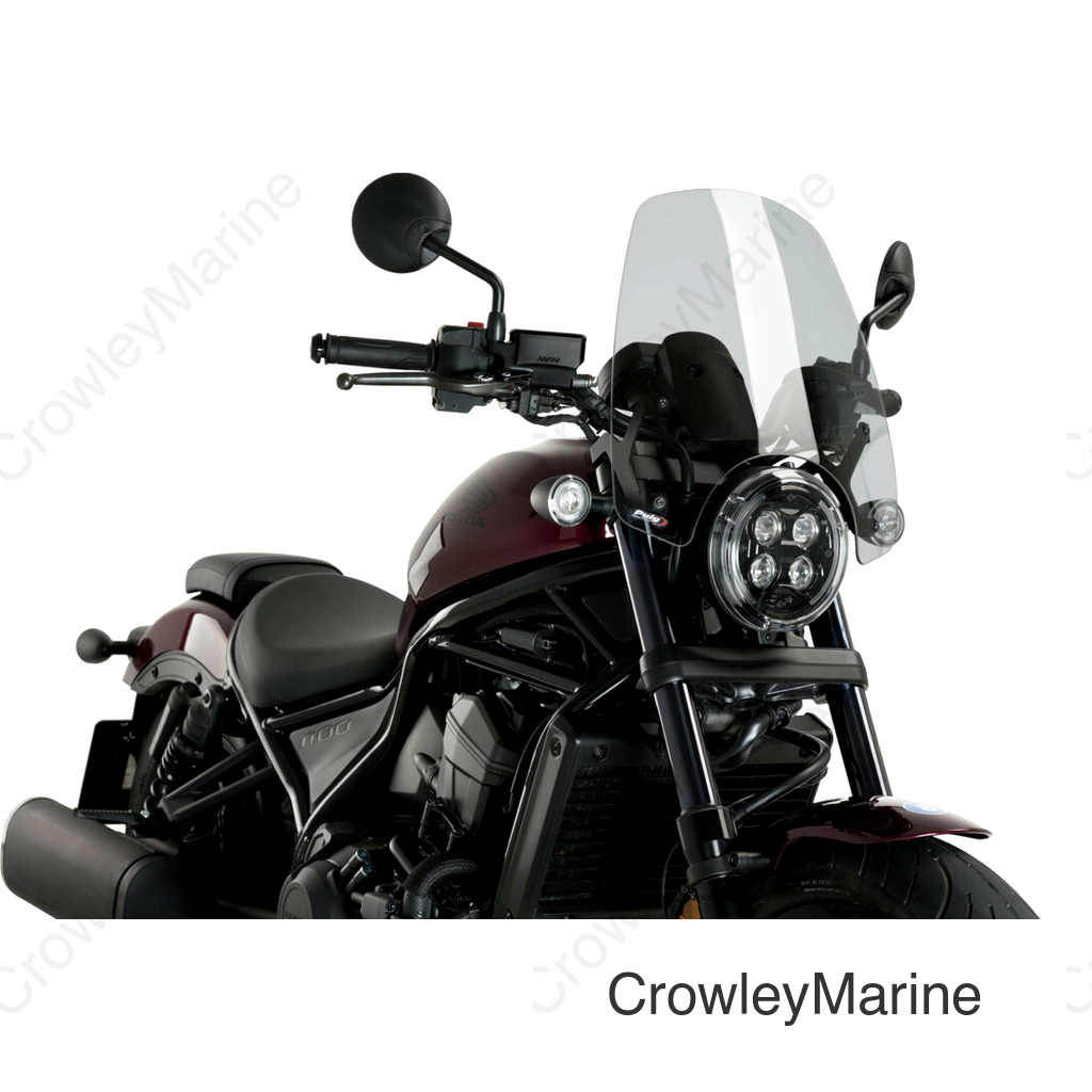 WINDSCREEN NNG TOURING SMOKE HON