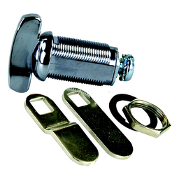 JR Products 7/8" Compartment Door Thumb Lock thumbnail-0