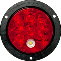 4" Round LED Combo S/T/T & Back-Up Light kit (421446)