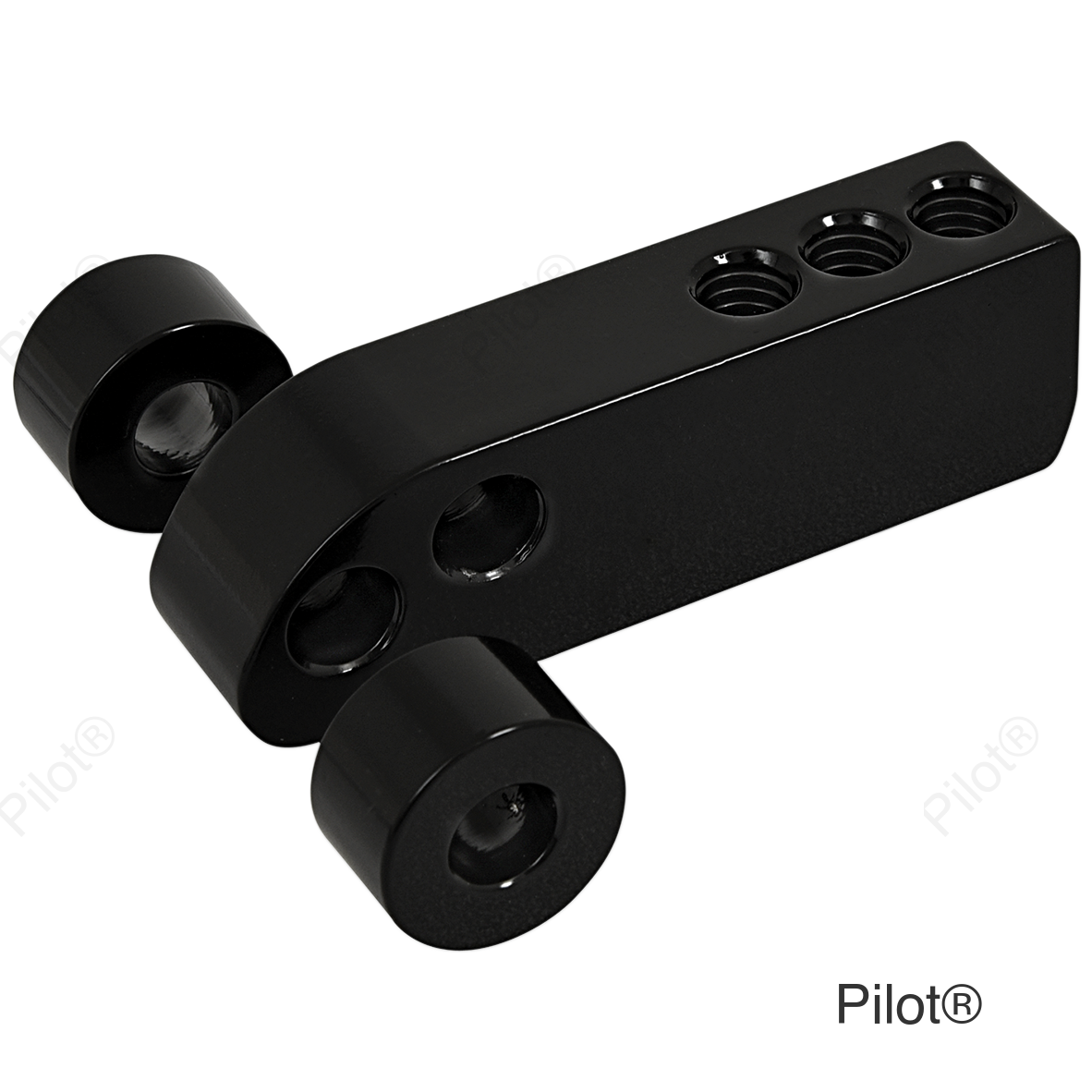 Headlight Mount Extension Block - Black