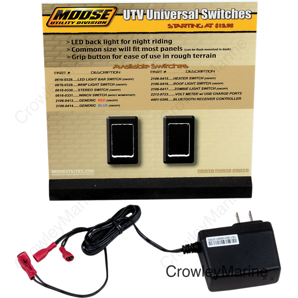 DISPLAY MSE UTV SWITCHES