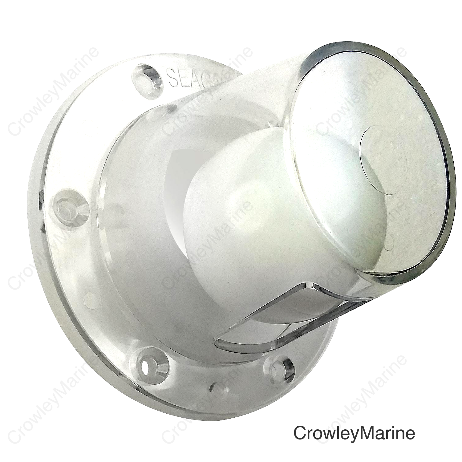 Seachoice Self-Bailing 2-7/8 In. Scupper Valve Kit, Clear
