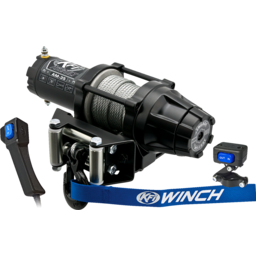 AM-35 Assault Winch - 3500 Lb - Steel Cable thumbnail-2