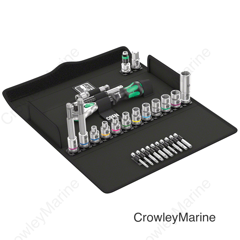 Wera Bicycle Set 7 - Zyklop Speed Ratchet Bits and Socket Set