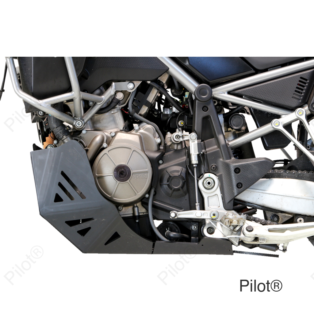 Adventure Skid Plate - Black - Aprilla - Tuareg 660