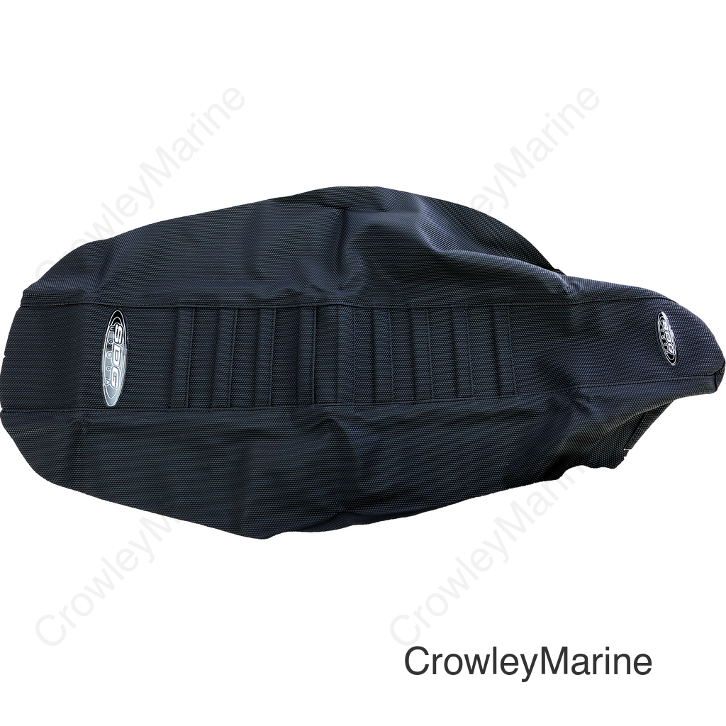 Pleated Seat Cover - Black Top/Black Sides