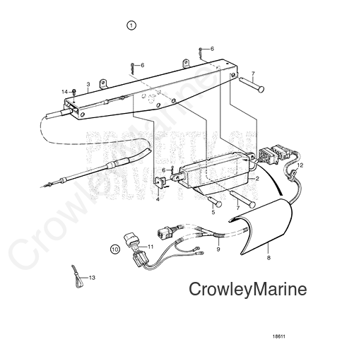 Clevis Pin - Volvo Penta (964858)