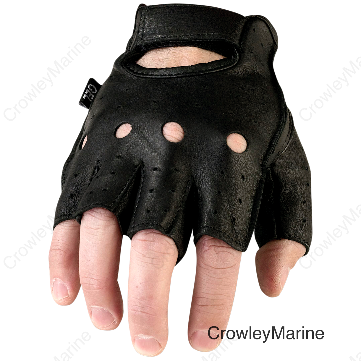 GLOVE HALF 243 BLK SM
