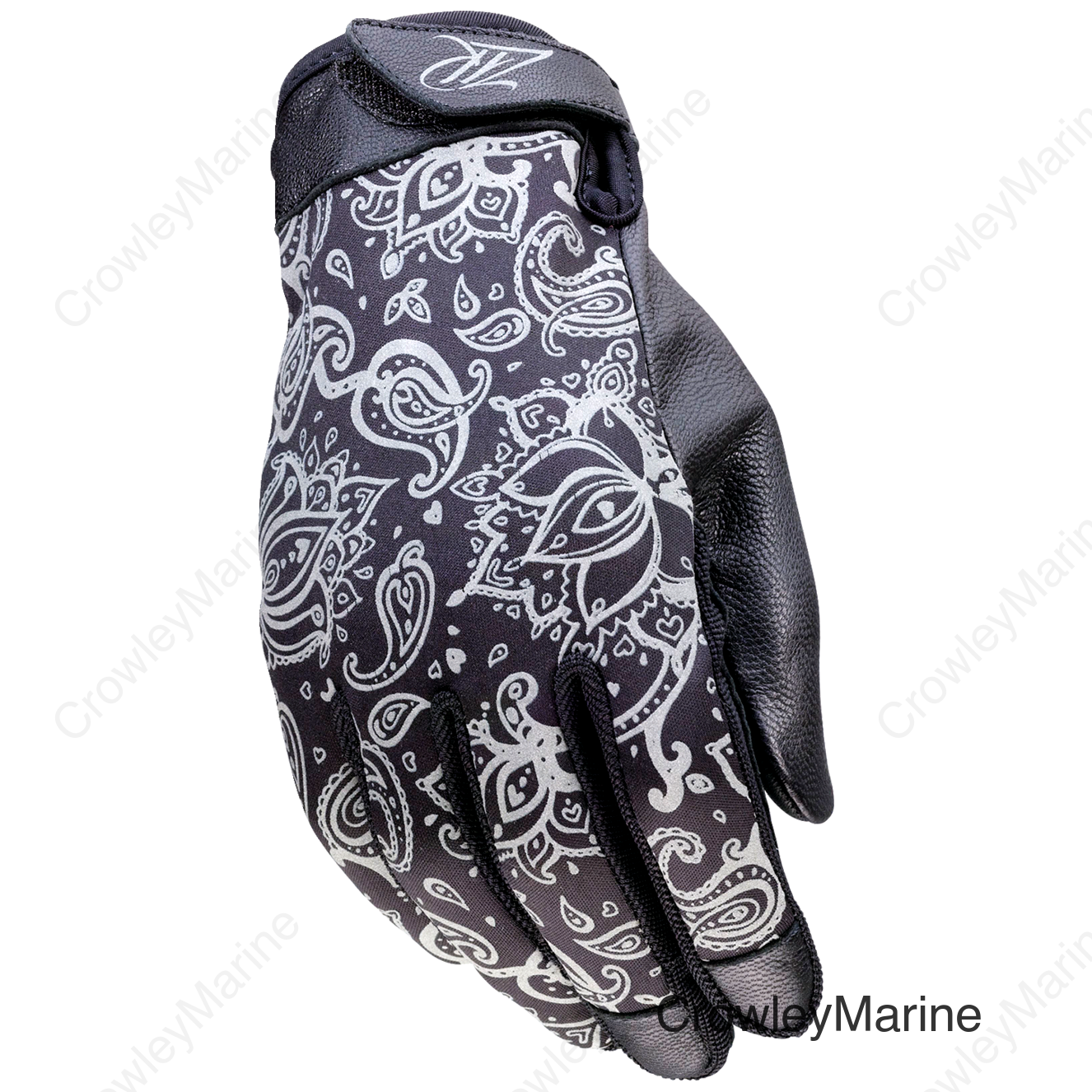 GLOVE WM REFLECTIV BLK 2X