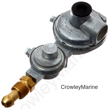 COMPACT 2 STAGE REGULATOR - 90 DEG VENT (RV0000463)