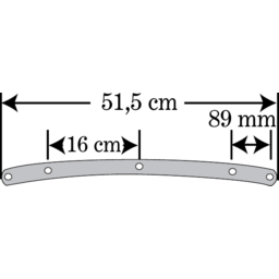 Road King Replacement Plastic - 21" - Clear thumbnail-2
