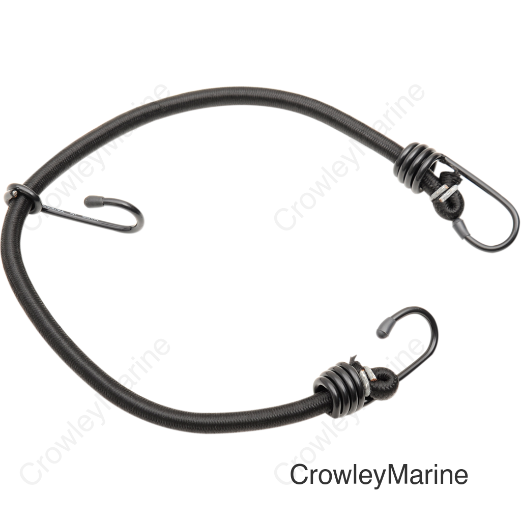 BUNGEE CORD BLK 24"3 HOOK