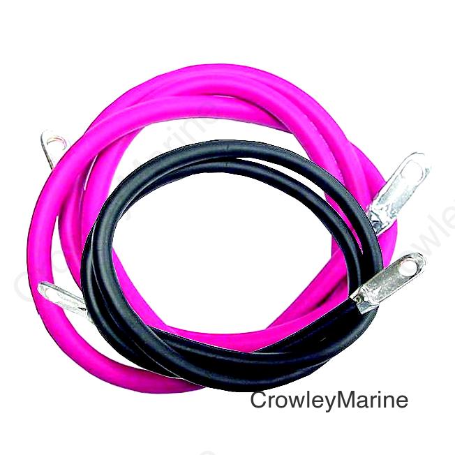Sierra 1 Gauge 96" Battery Cable Assemblies