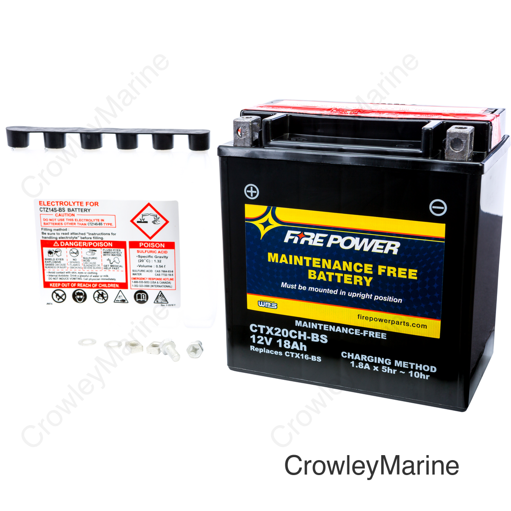 BATTERY CTX20CH-BS MAINTENANCE FREE