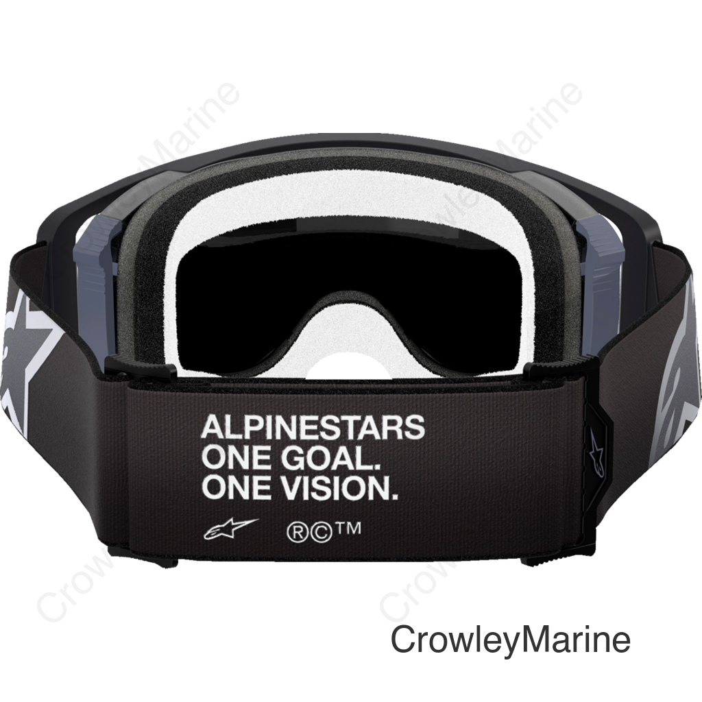 Supertech Goggle - Corp - Black/Gray - ABS Vision - Silver Mirror
