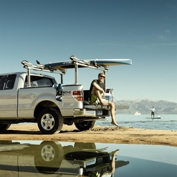 Thule 500XTB Xsporter Pro Pick Up Truck Bed Rack System: Black thumbnail-9