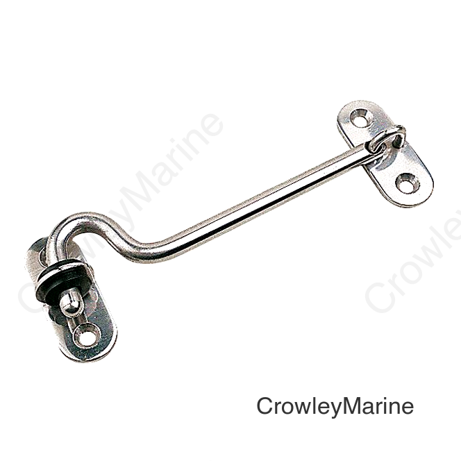 CABIN DOOR HOOK SS 2-3/8"