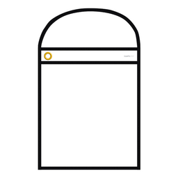 REPAIR ORDER HOLDER CLEAR/BLK (7411)