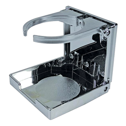 Seachoice Folding and Adjustable Drink Holder, Chrome Plated thumbnail-5